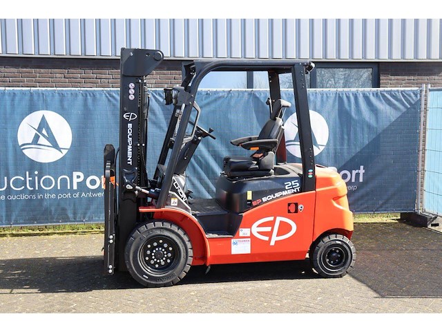 Heftruck ep equipment efl253 elektrisch 2500kg 4.8m 2025 nieuw - afbeelding 1 van  1