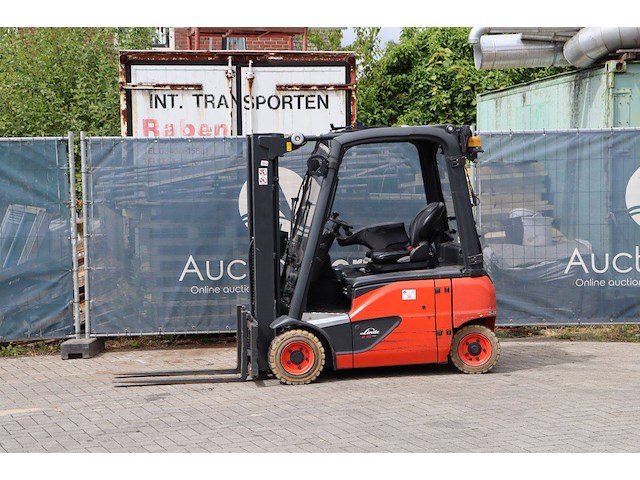 Heftruck fenwick-linde e16p-02 elektrisch 1600kg 4.0m 2017 - afbeelding 1 van  1