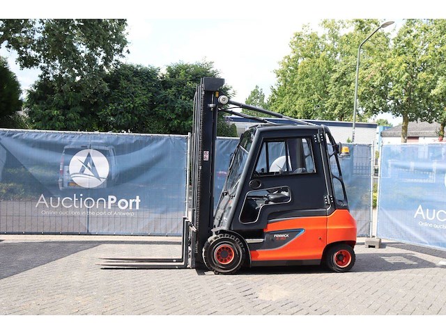 Heftruck fenwick-linde e30-01 elektrisch 3000kg 4.2m 2012 - afbeelding 1 van  1