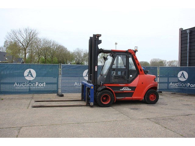 Heftruck fenwick-linde h 80/900 lpg 8000kg 4.0m 2000 - afbeelding 1 van  1