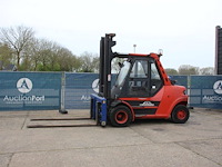 Heftruck fenwick-linde h 80/900 lpg 8000kg 4.0m 2000 - afbeelding 1 van  1