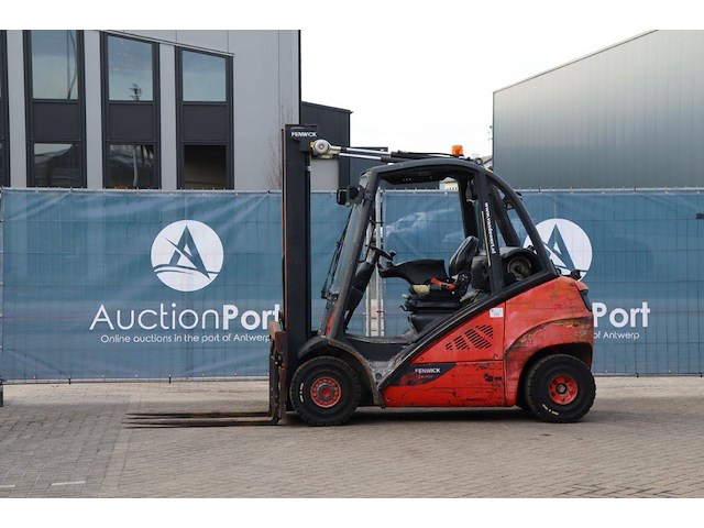 Heftruck fenwick-linde h25t-02 lpg 2500kg 2013 - afbeelding 1 van  1