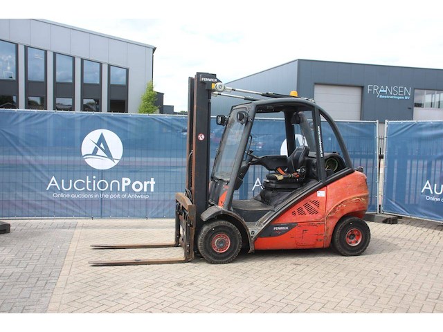 Heftruck fenwick-linde h25t-02 lpg 2500kg 4.4m 2013 - afbeelding 1 van  1