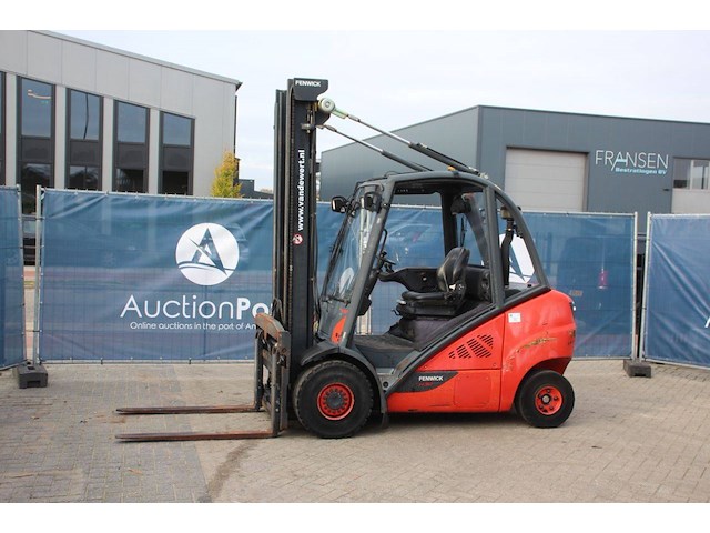 Heftruck fenwick-linde h30d-02 diesel 3000kg 7.0m 2014 - afbeelding 1 van  1