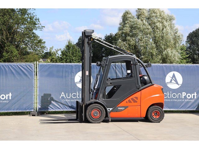 Heftruck fenwick-linde h35t-02 lpg 3500kg 4.7m 2017 - afbeelding 1 van  1