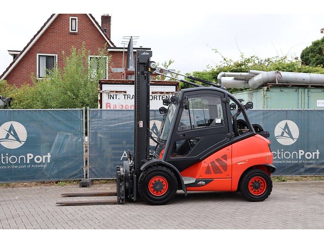 Heftruck fenwick-linde h45t-02 lpg 4500kg 5.0m 2018 - afbeelding 1 van  1