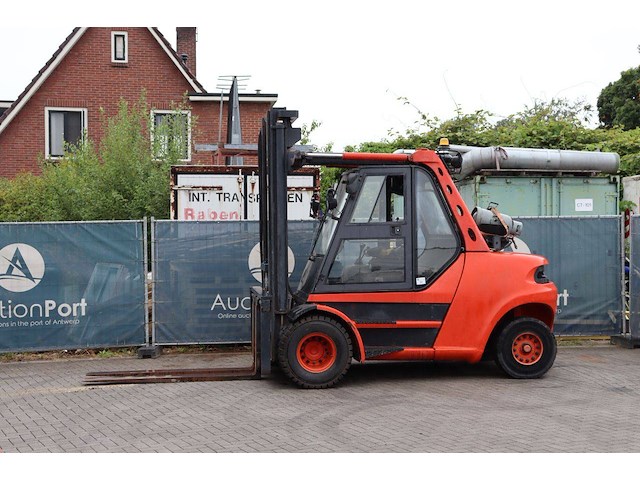 Heftruck fenwick-linde h80t/900-02 lpg 8000kg 4.0m 2002 - afbeelding 1 van  1