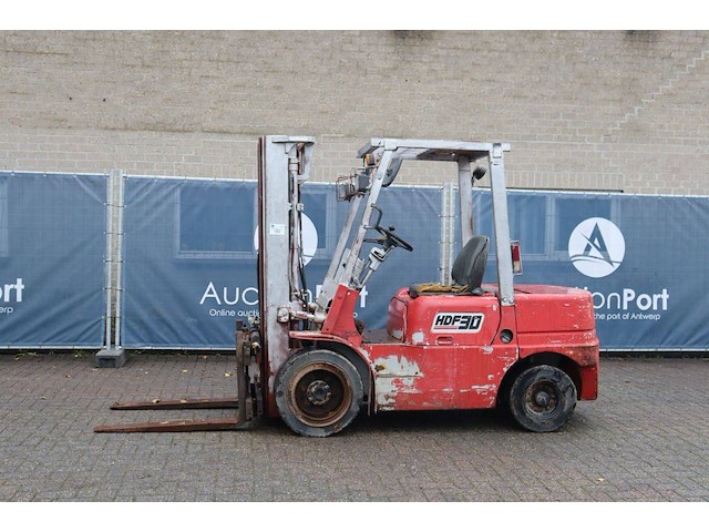 Heftruck halla hdf30 diesel 3000kg 6m - afbeelding 1 van  1