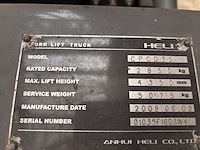 Heftruck heli type cpcd35, 2008 - afbeelding 9 van  19
