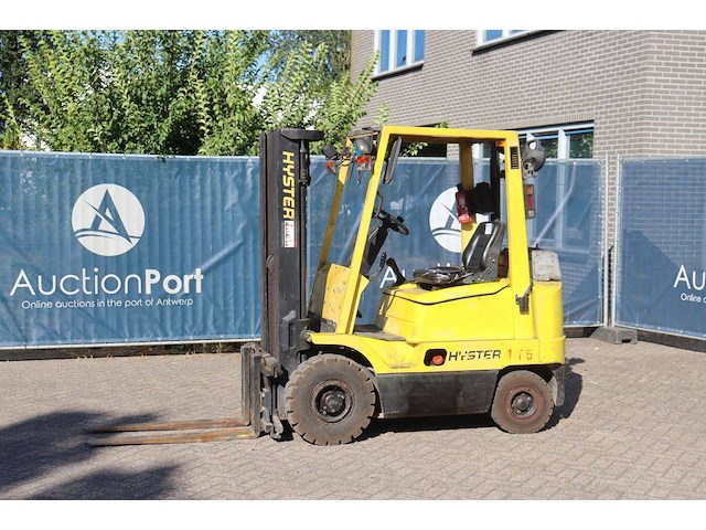 Heftruck hyster 1.75 diesel 1750kg 4.5m 1998 - afbeelding 1 van  1