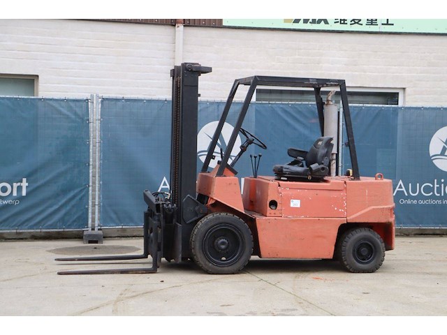 Heftruck hyster diesel met rotator - afbeelding 1 van  1