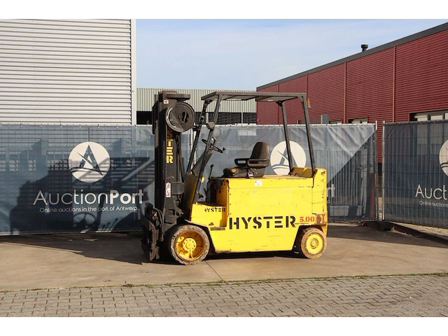 Heftruck hyster e100xl3 elektrisch 3170kg 4.7m - afbeelding 1 van  1