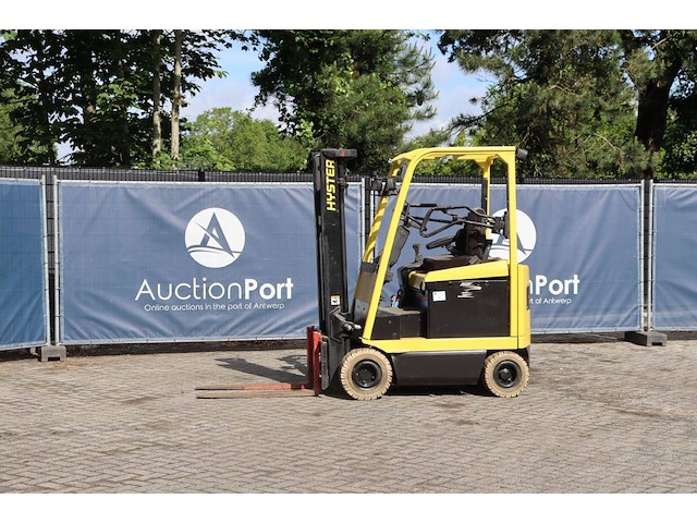 Heftruck hyster e1.50xm elektrisch 1500kg 3.33m 2005 - afbeelding 1 van  1