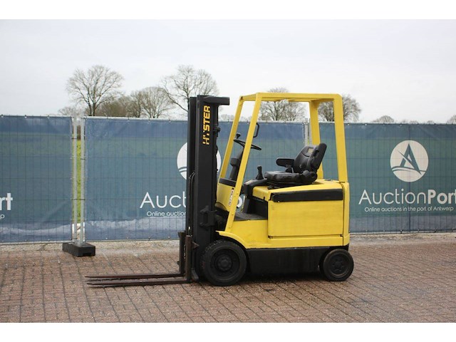 Heftruck hyster e2.50xm-847 elektrisch 1720kg 4.95m 1999 - afbeelding 1 van  1