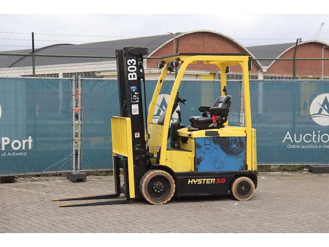 Heftruck hyster e3.0xn mwb elektrisch 2700kg 5.21m 2020 - afbeelding 1 van  1