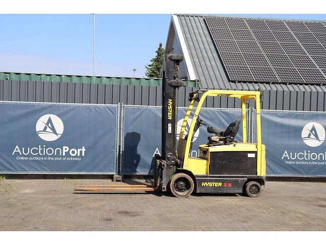 Heftruck hyster e3.5xn lwb elektrisch 2280kg 6.56m 2014 - afbeelding 1 van  1