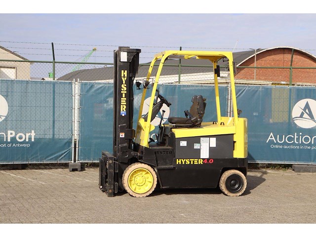 Heftruck hyster e4.00xl elektrisch 3680kg 3.7m 2011 - afbeelding 1 van  1