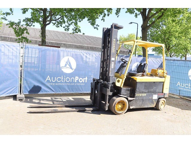 Heftruck hyster e5.50xl elektrisch 4840kg 4.05m 2000 - afbeelding 1 van  1