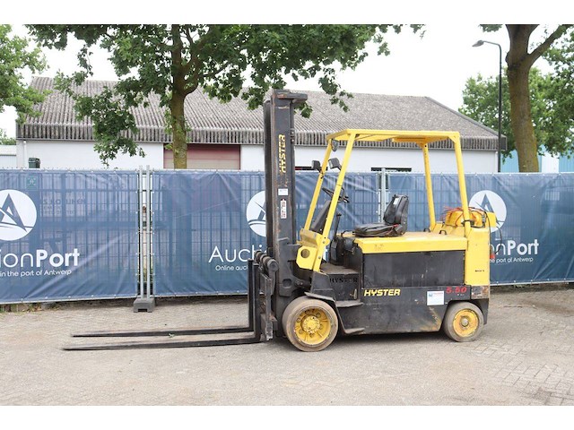 Heftruck hyster e5.50xl elektrisch 4840kg 4.05m 2000 - afbeelding 1 van  1