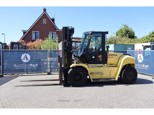 Heftruck hyster h12xm-6 diesel 10600kg 6m 2018 - afbeelding 1 van  1