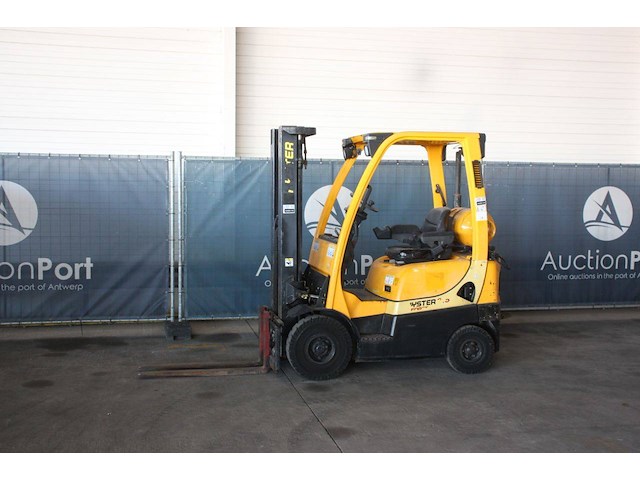 Heftruck hyster h1.8ft lpg 1570kg 4.9m 2008 - afbeelding 1 van  1