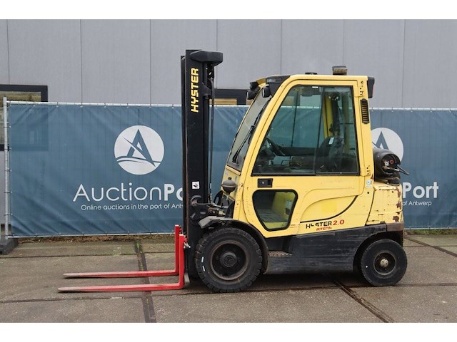 Heftruck hyster h2.0ft lpg 1730kg 3.79m 2014 - afbeelding 1 van  1