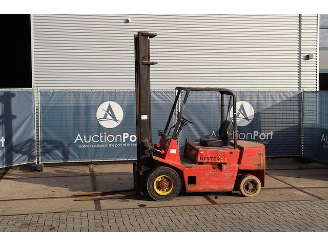 Heftruck hyster h2.50xl diesel 2460kg 4.3m 1988 - afbeelding 1 van  1