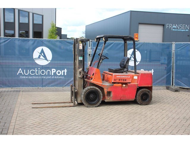 Heftruck hyster h2.50xl diesel 2460kg 4.3m 1989 - afbeelding 1 van  1
