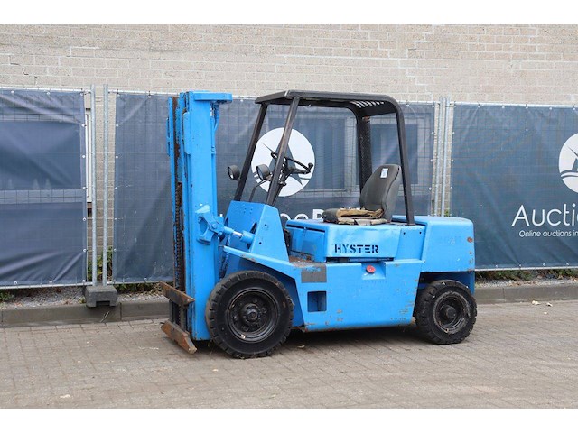 Heftruck hyster h2.50xl diesel 2500kg 4.3m 1989 - afbeelding 1 van  1