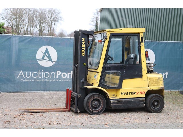 Heftruck hyster h2.50xm lpg 2500kg 2000 - afbeelding 1 van  1