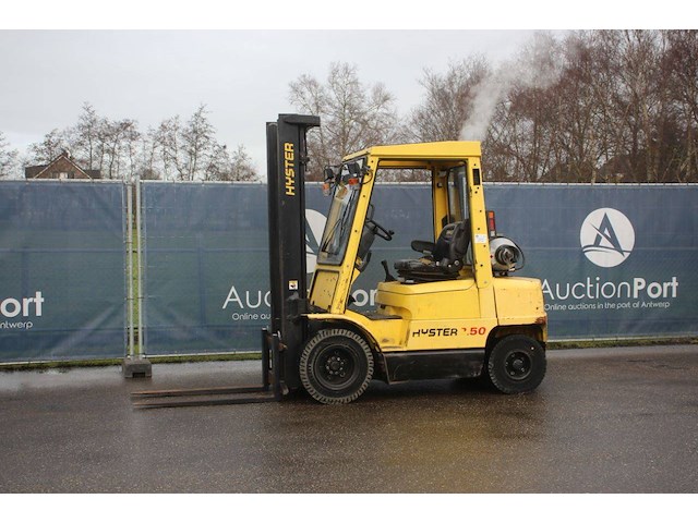 Heftruck hyster h2.50xm lpg 2500kg 3.83m 2002 - afbeelding 1 van  1