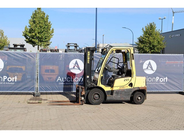 Heftruck hyster h2.5ft diesel 1260kg 4.95m 2017 - afbeelding 1 van  1