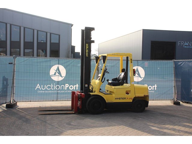 Heftruck hyster h3.00xm diesel 2220kg 4.7m 2004 - afbeelding 1 van  1