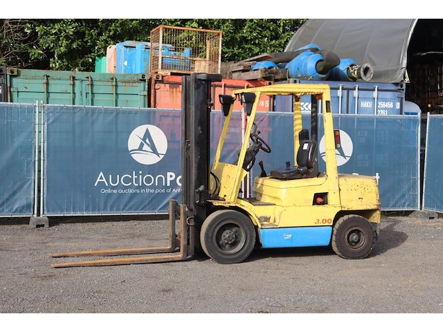 Heftruck hyster h3.00xm diesel 2750kg 4.91m 2003 - afbeelding 1 van  1