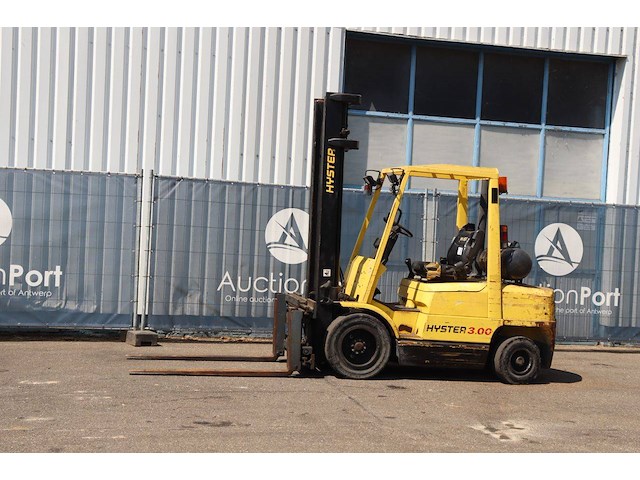 Heftruck hyster h3.00xm lpg 2790kg 4.21m 2001 - afbeelding 1 van  1