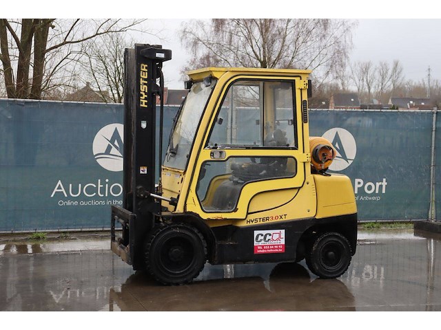 Heftruck hyster h3.0xt lpg 2860kg 3.6m 2018 - afbeelding 1 van  1