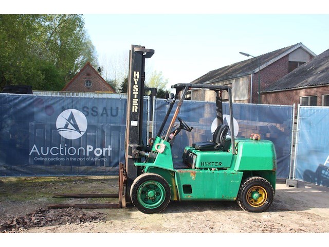 Heftruck hyster h4.00xl/5 diesel 3830kg 4.3m 1992 - afbeelding 1 van  1