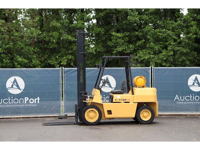 Heftruck hyster h4.00xl5 lpg 3820kg 5.0m 1989 - afbeelding 1 van  1