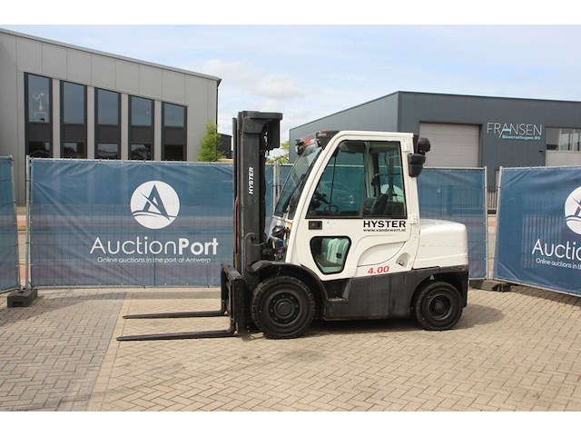Heftruck hyster h4.0ft5 diesel 4000kg 5.2m 2008 - afbeelding 1 van  1