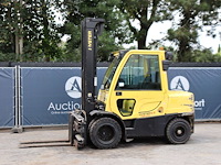 Heftruck hyster h4.0ft6 diesel 2420kg 6.6m 2010 - afbeelding 1 van  1