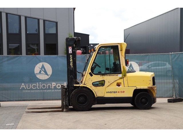 Heftruck hyster h4.50xm diesel 3900kg 5.0m 1999 - afbeelding 1 van  1