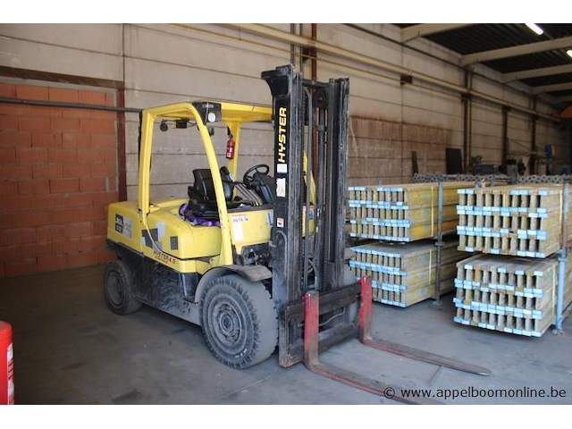 Heftruck hyster, h4.5ft6, 55kw, stage v, eigen gewicht: 7620 kg, max hefcapaciteit: 3840 kg, fabricagedatum: 2022-06, 1108 werkuren - afbeelding 1 van  8