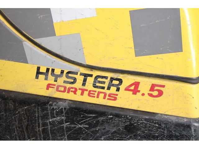 Heftruck hyster, h4.5ft6, 55kw, stage v, eigen gewicht: 7620 kg, max hefcapaciteit: 3840 kg, fabricagedatum: 2022-06, 1108 werkuren - afbeelding 2 van  8