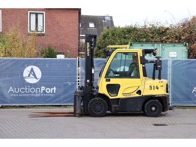 Heftruck hyster h4.5fts5 diesel 3780kg 4.0m 2022 - afbeelding 1 van  1