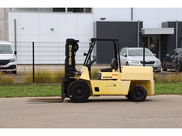Heftruck hyster h5.00xl diesel 5000kg 4.12m 1997 - afbeelding 1 van  1