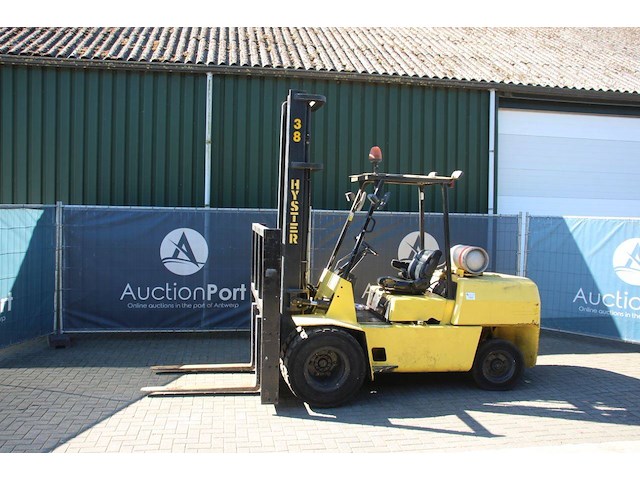 Heftruck hyster h5.00xl lpg 2750kg 5.75m 1998 - afbeelding 1 van  1
