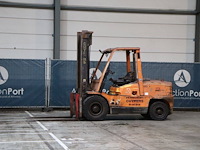 Heftruck hyster h5.00xm diesel 5500kg 4.05m 2002 - afbeelding 1 van  1