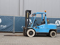 Heftruck hyster h5.00xm lpg 4590kg 5.0m 2000 - afbeelding 1 van  1