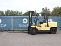 Heftruck hyster h5.50xm diesel 5500kg 5.0m 2003 - afbeelding 1 van  1