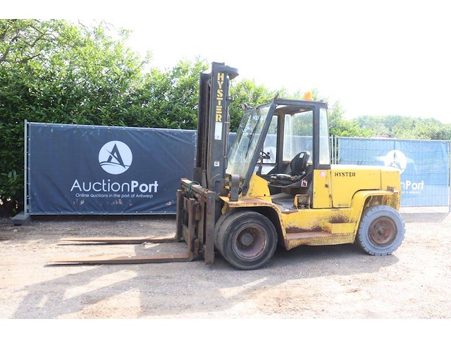 Heftruck hyster h6.00xl diesel 6000kg 3.4m 1986 - afbeelding 1 van  1